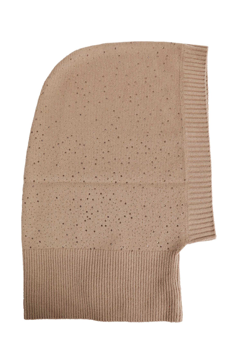 MAX MARA Cashmere And Rhinestone Balaclava woman