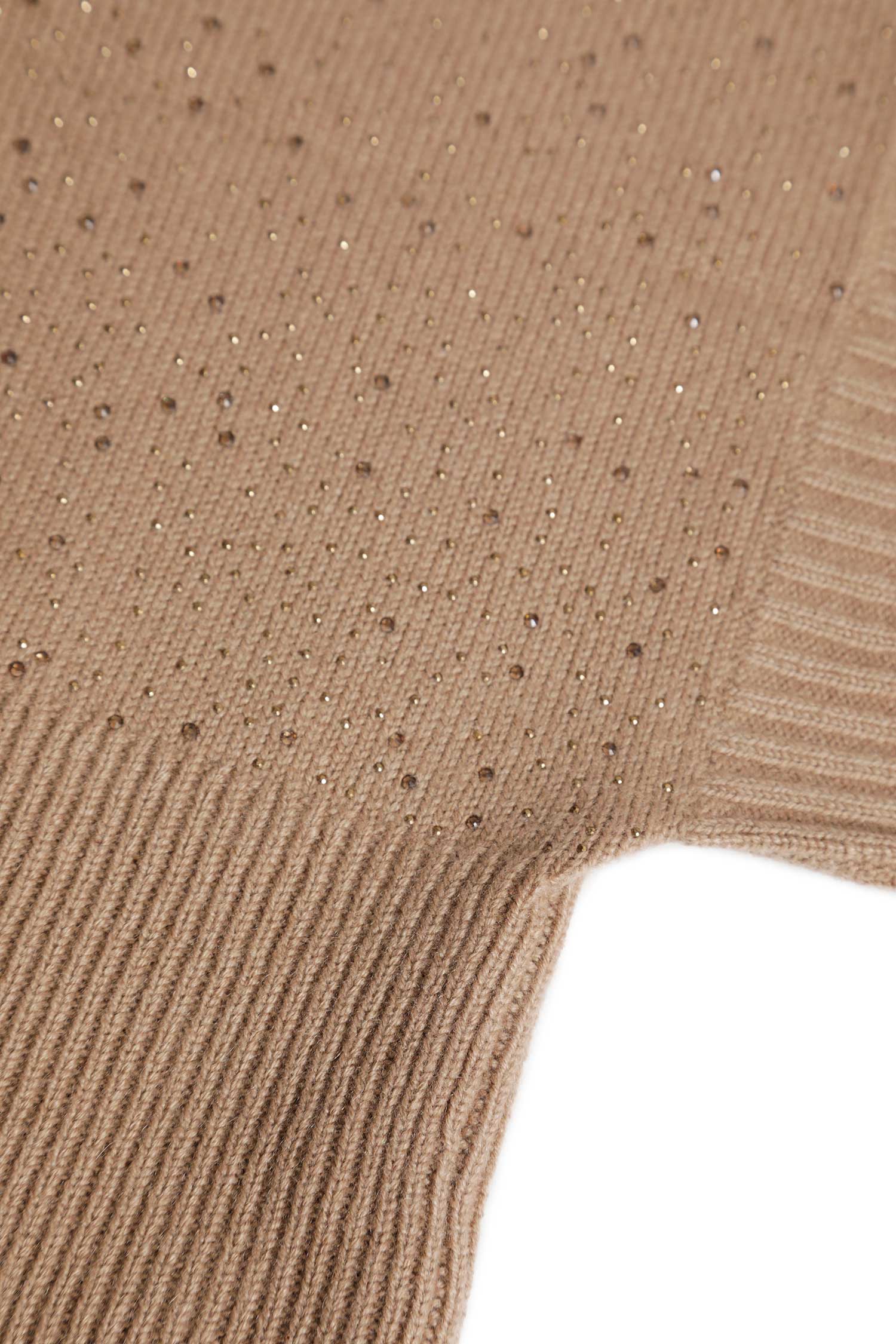Cashmere And Rhinestone Balaclava