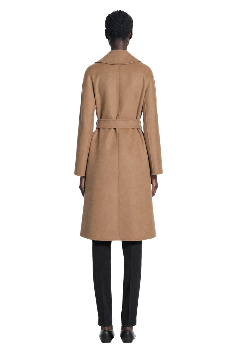 MAX MARA Wool Cashmere Silk Long Wrap Coat woman
