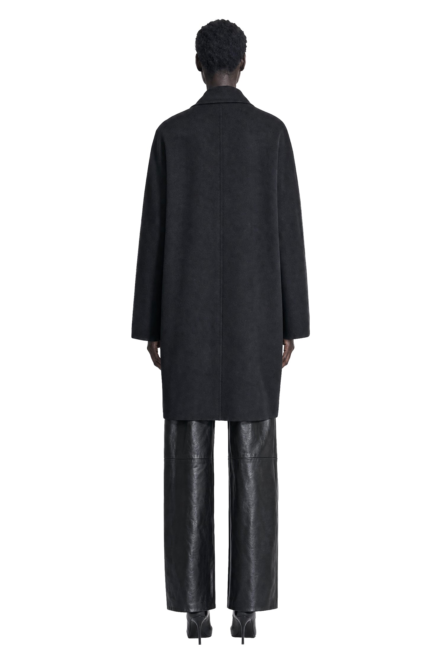 MAX MARA Double-Breasted Wool Broadcloth Coat woman