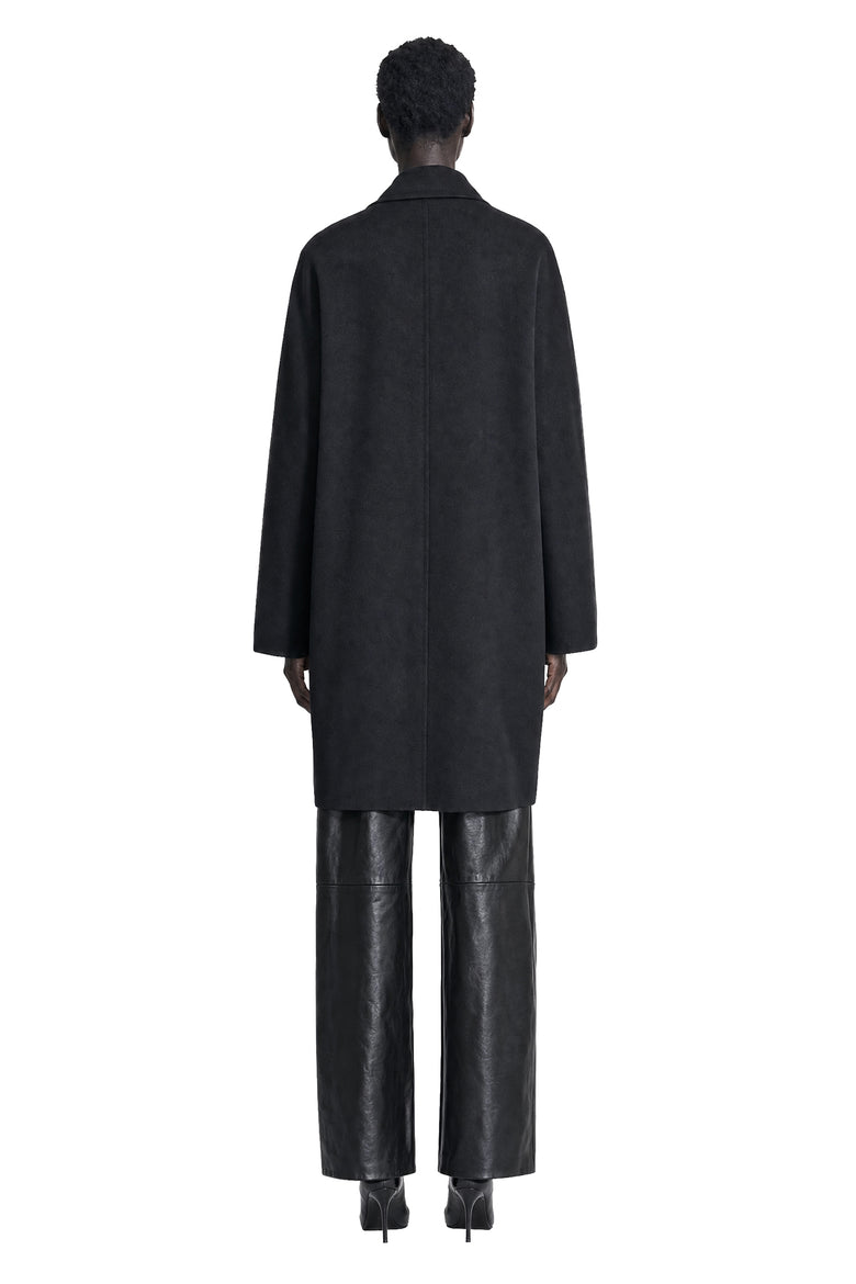 MAX MARA Double-Breasted Wool Broadcloth Coat woman