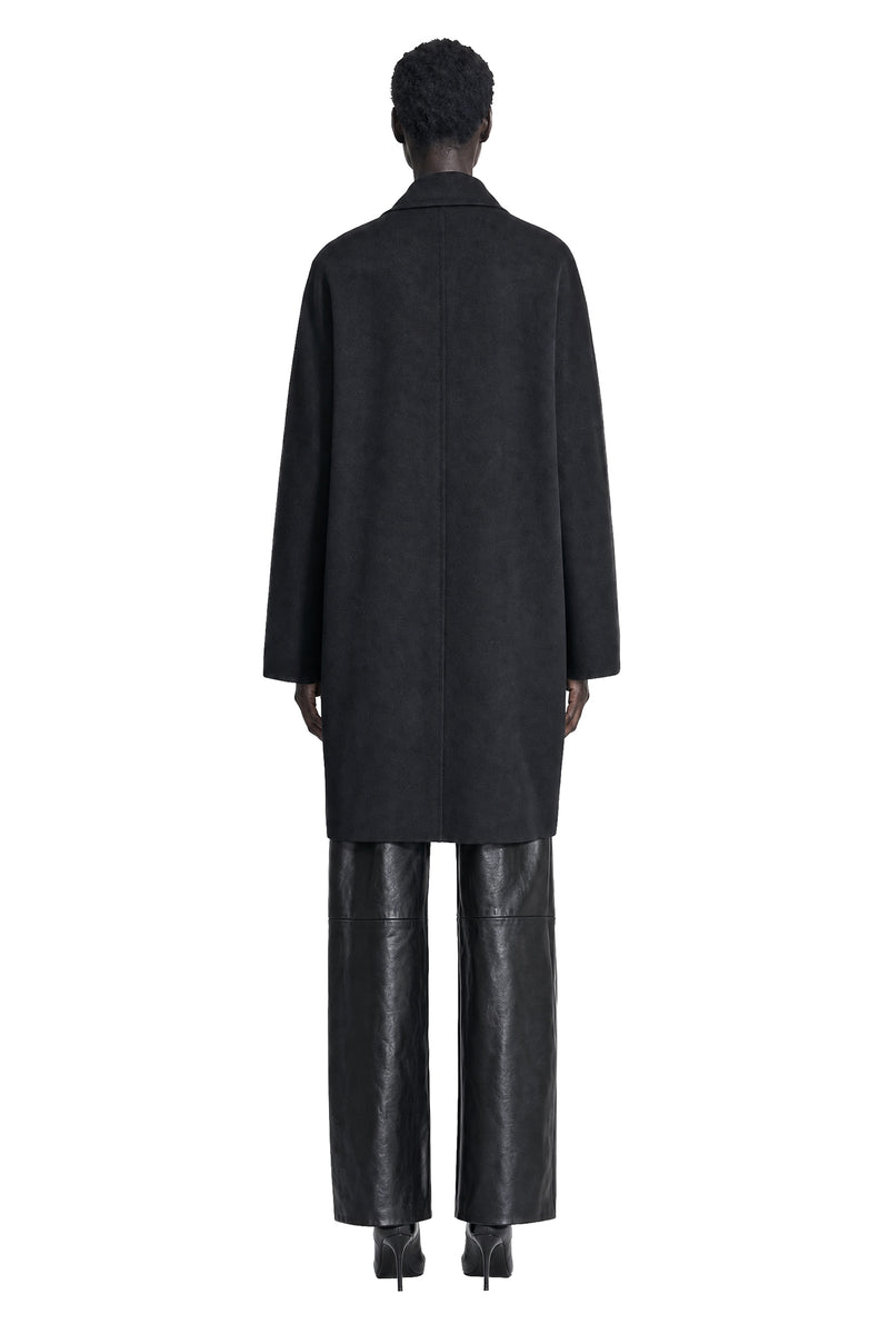 MAX MARA Double-Breasted Wool Broadcloth Coat woman