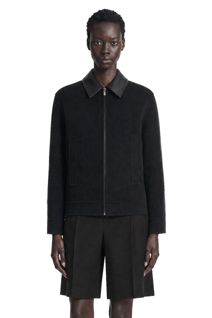 Double Wool Cashmere and Silk Jacket