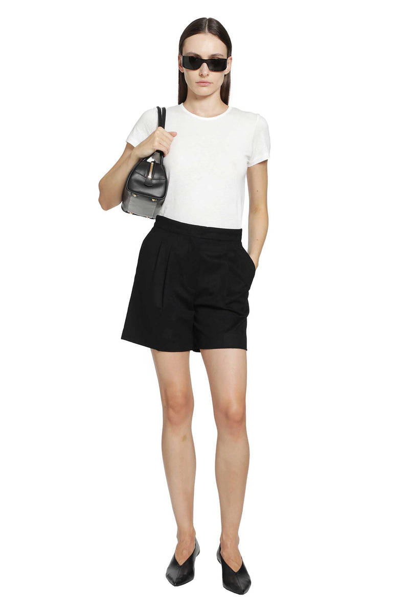 MAX MARA Wool Broadcloth Shorts woman