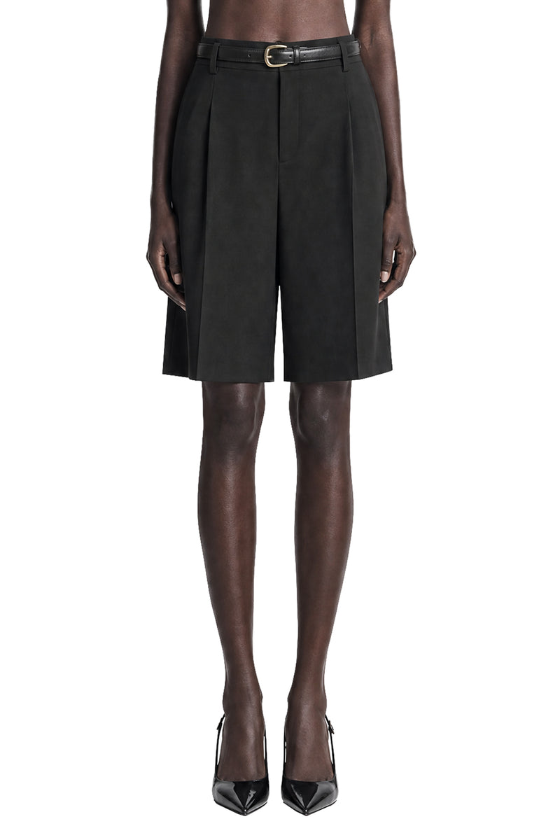 MAX MARA Woollen Cloth Bermuda Shorts woman