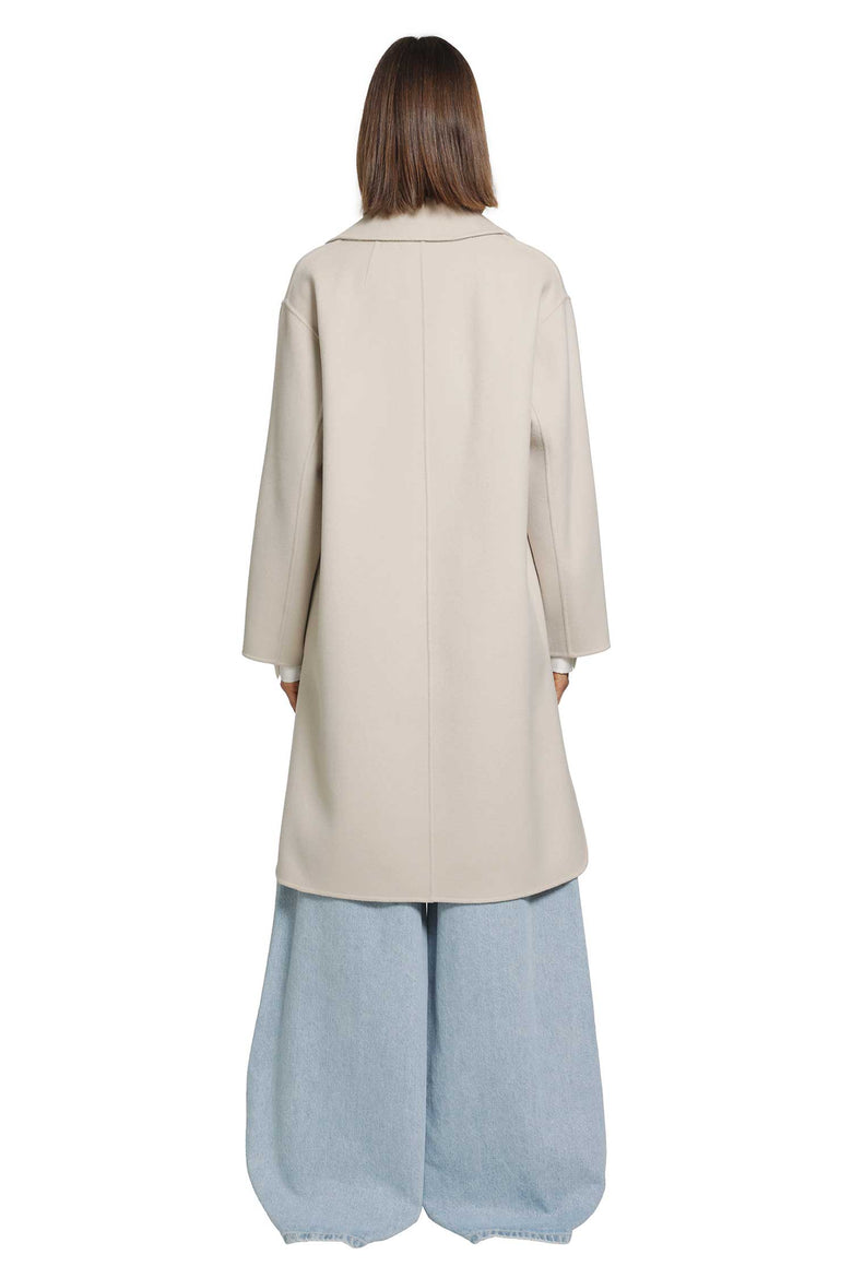 
              S MAX MARA Double-breasted Wool Midi Coat woman
            
