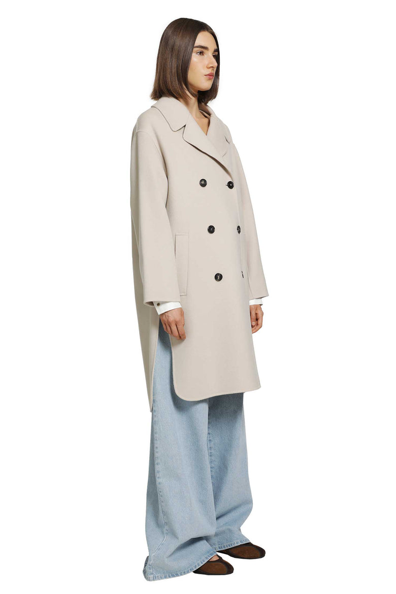 S MAX MARA Double-breasted Wool Midi Coat woman