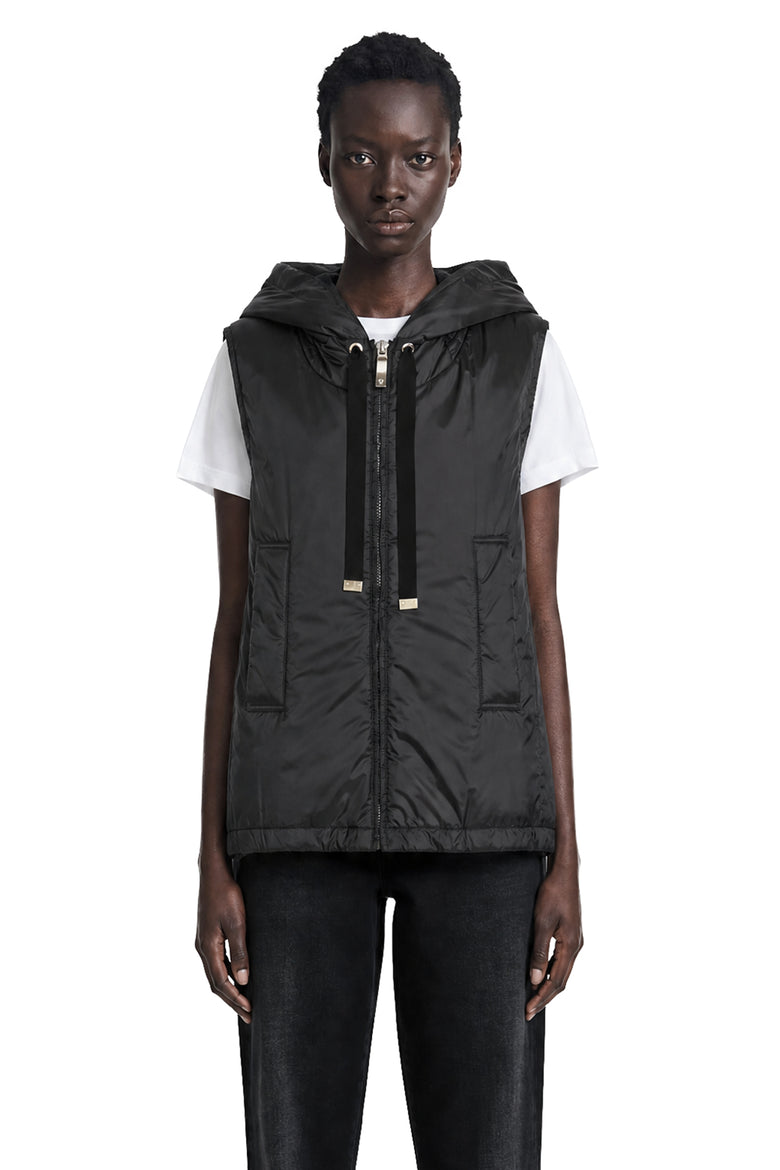 MAX MARA Padded Water-Repellent Hooded Gilet woman