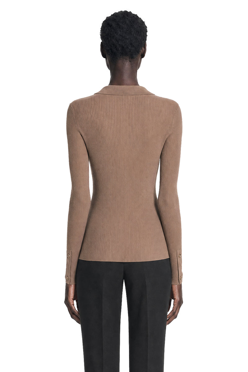 S MAX MARA Woollen Yarn Fitted Cardigan woman