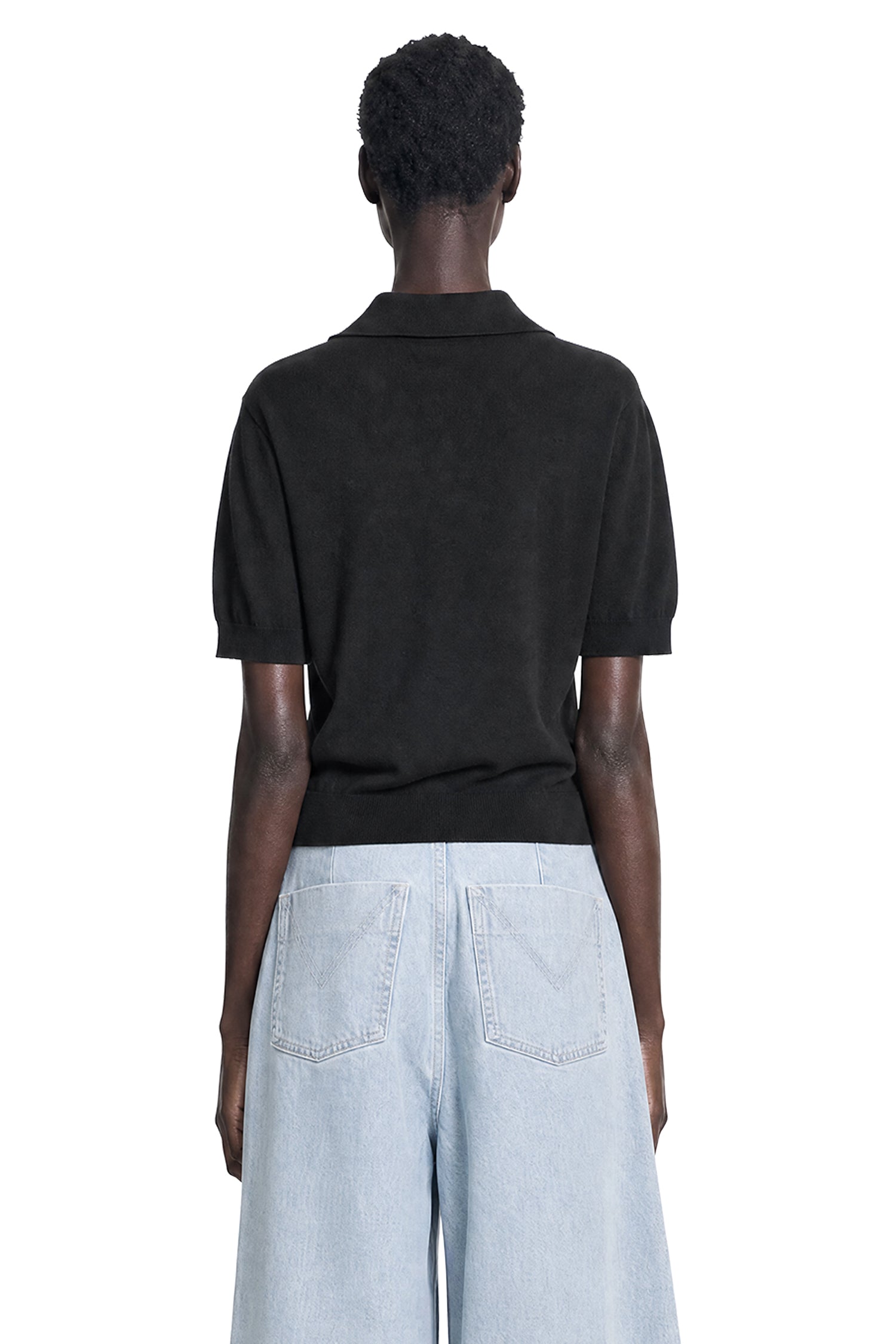 Cotton Knit Polo