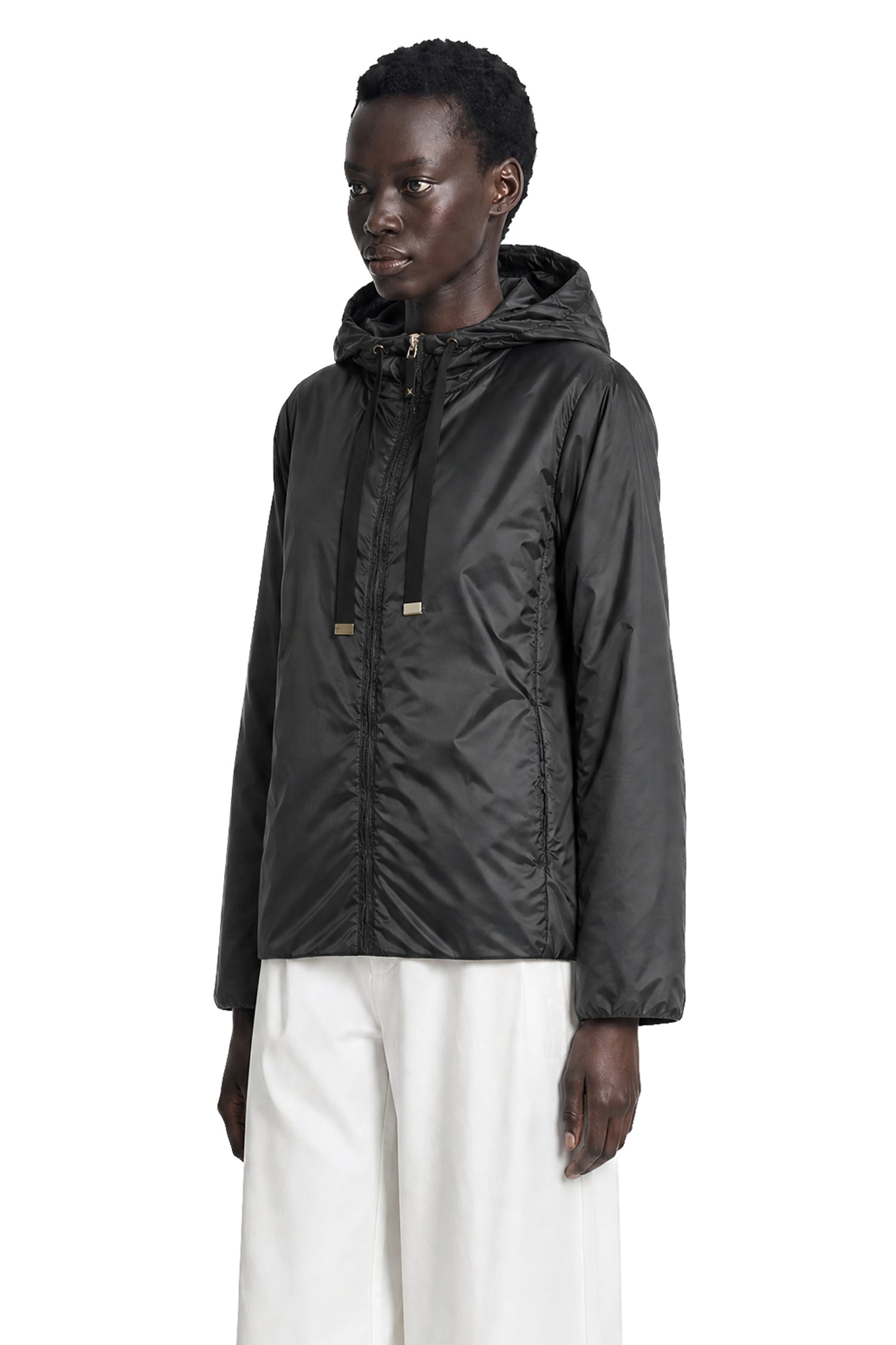MAX MARA Padded Water-Repellent Hooded Jacket woman
