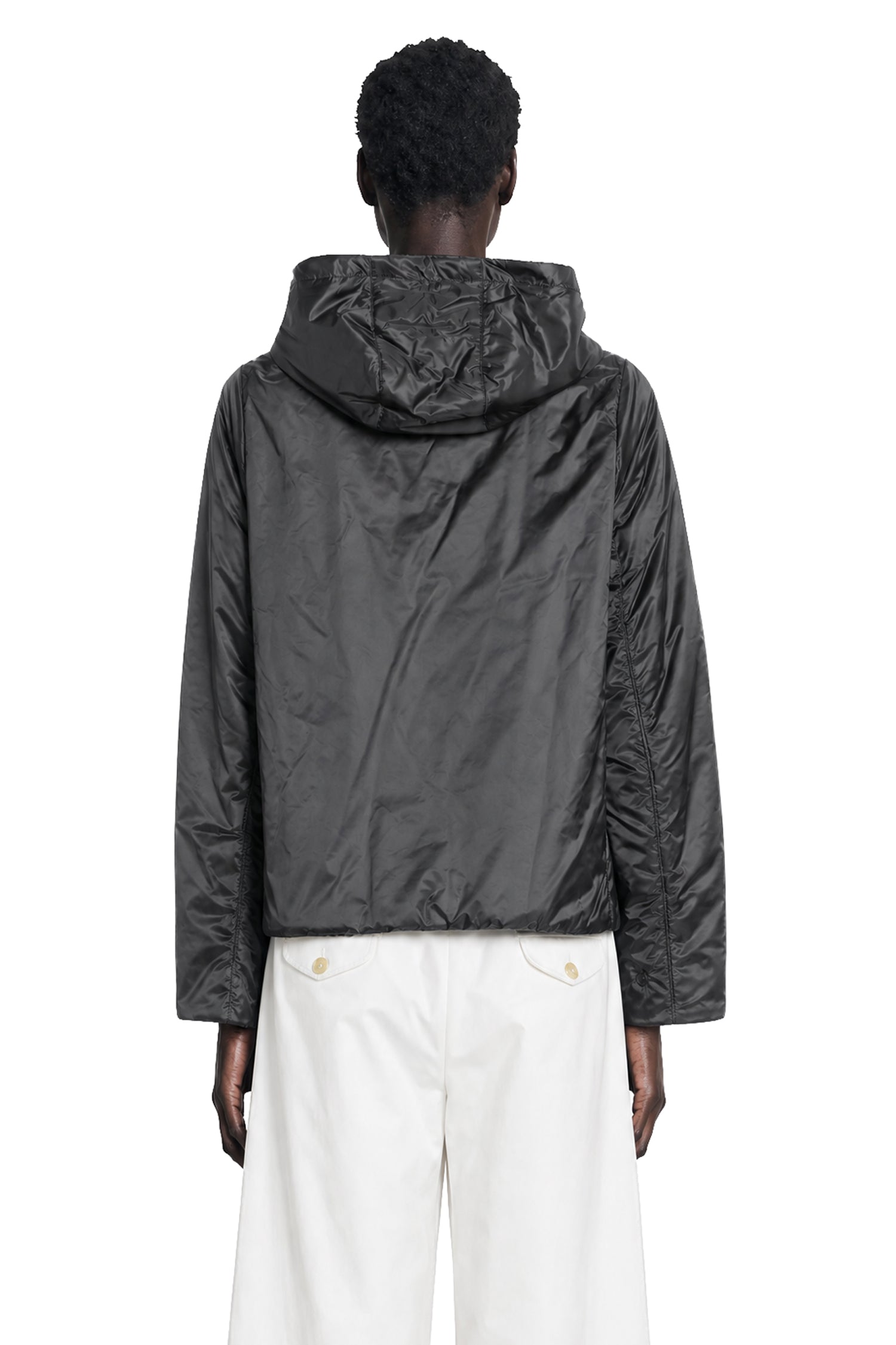 Padded Water-Repellent Hooded Jacket