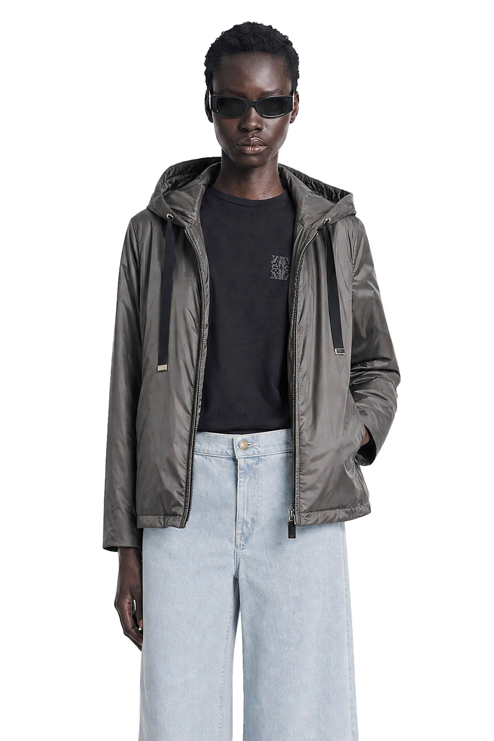 MAX MARA Padded Water-Repellent Hooded Jacket woman