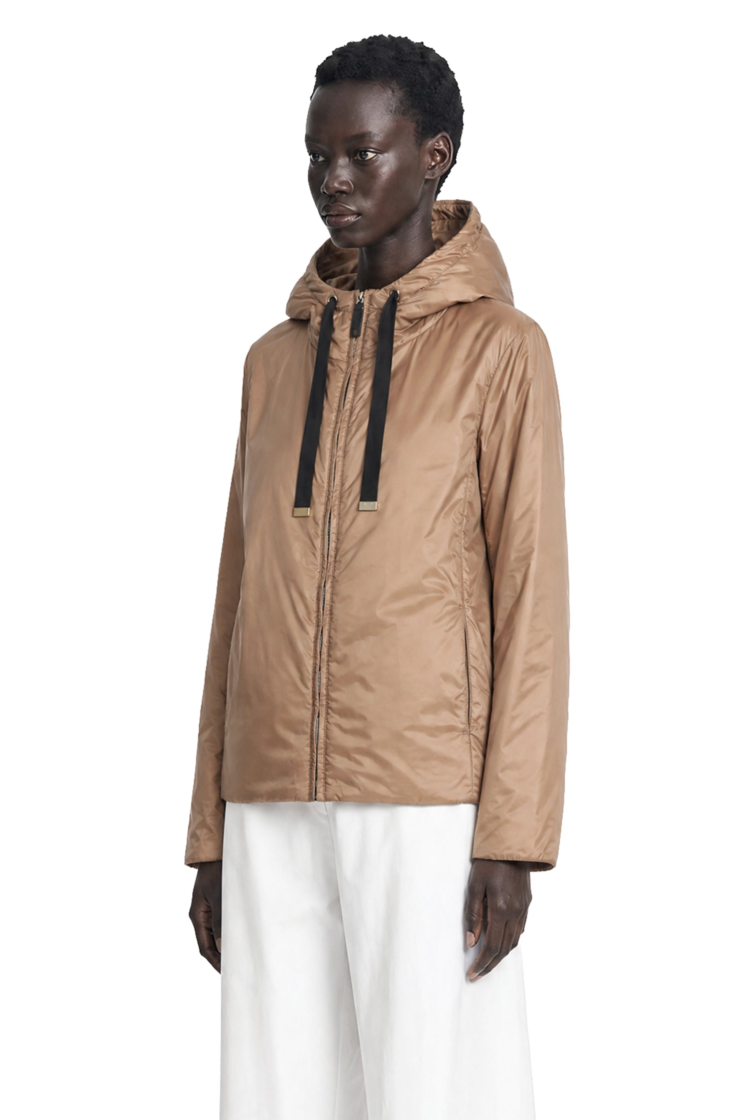 MAX MARA Padded Water-Repellent Hooded Jacket woman