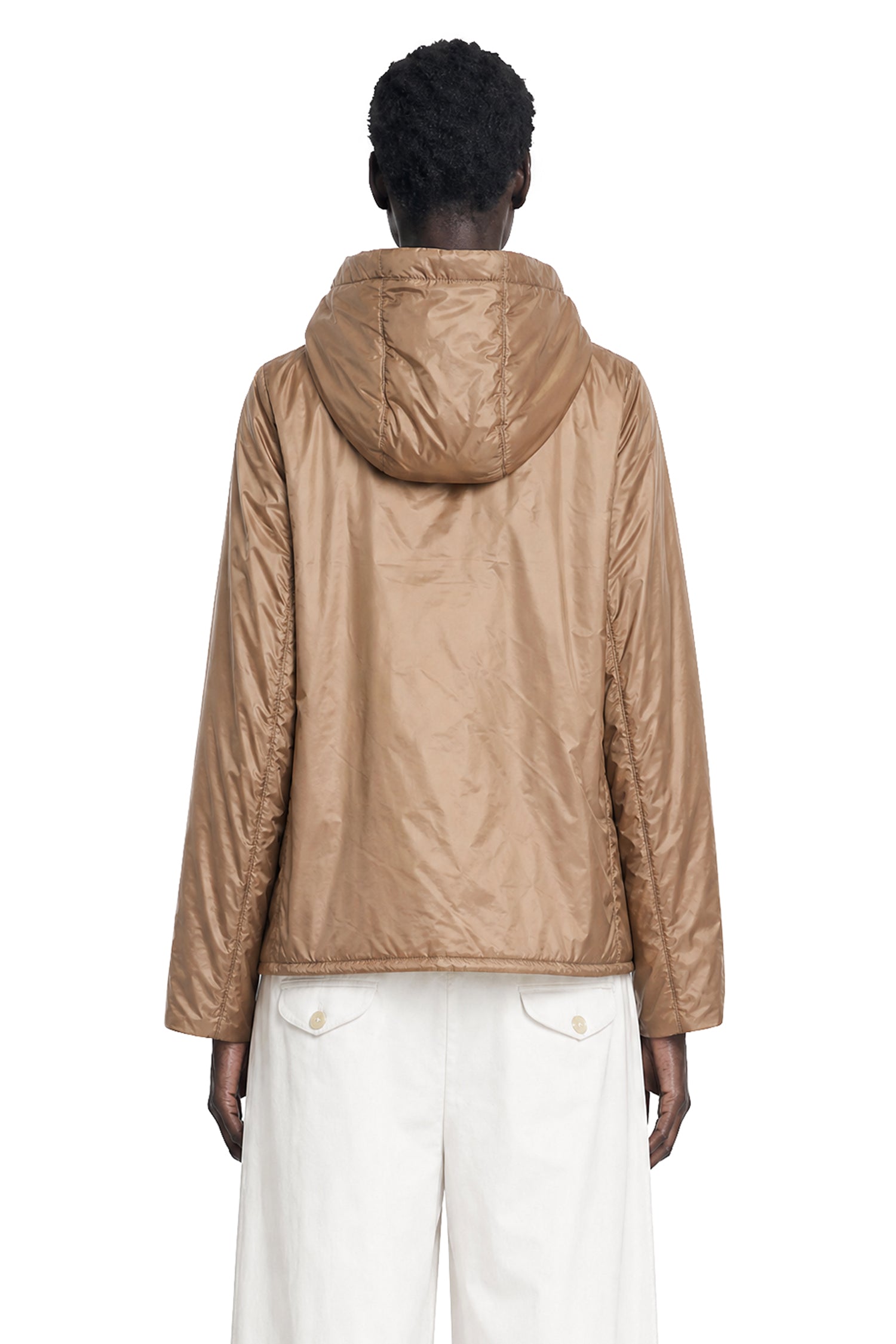 MAX MARA Padded Water-Repellent Hooded Jacket woman