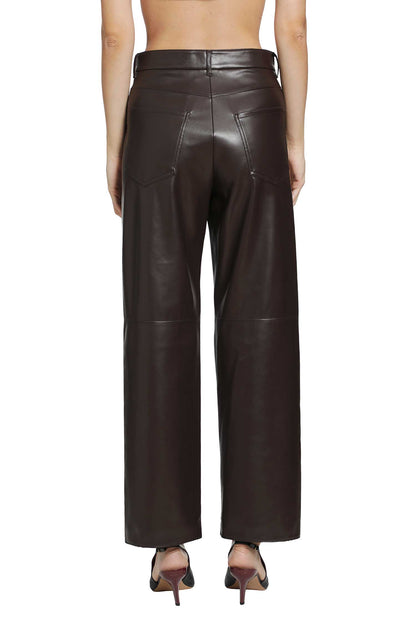 Coated Jersey Trousers