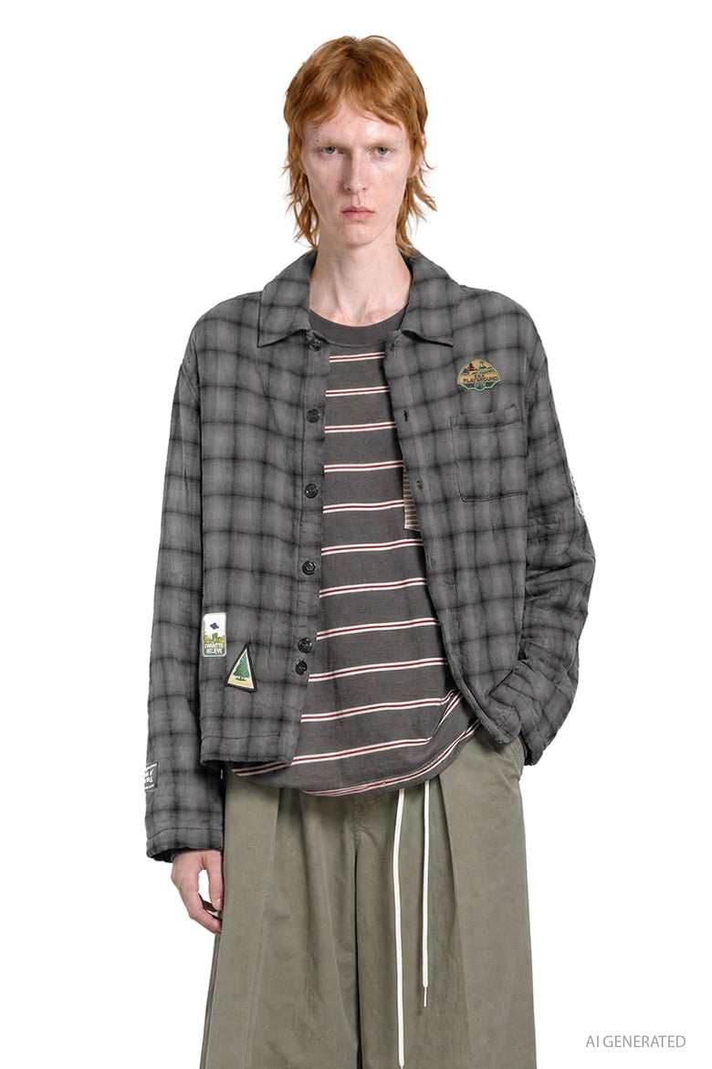 SONG FOR THE MUTE Padded Workman Jacket man