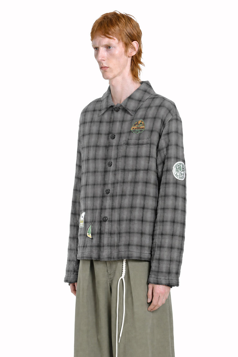 SONG FOR THE MUTE Padded Workman Jacket man