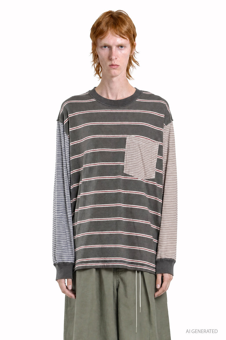 SONG FOR THE MUTE Oversized Crew Neck Pullover man