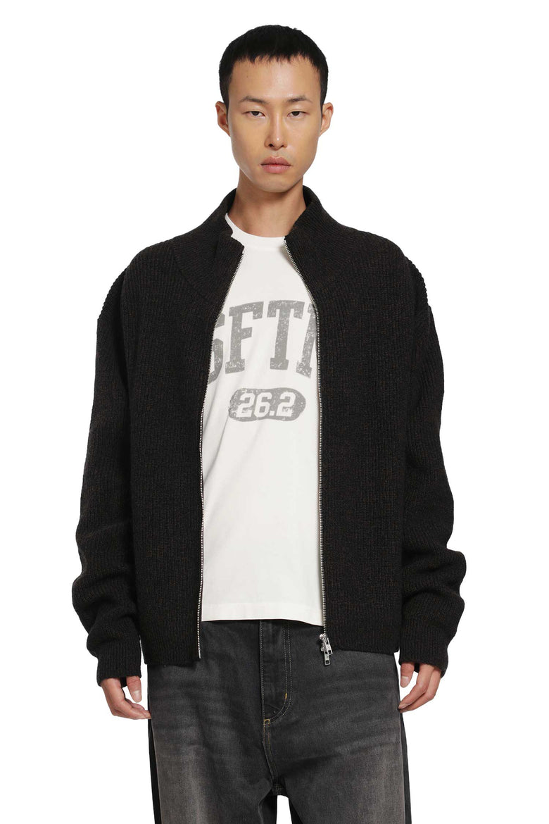 SONG FOR THE MUTE Zip Up Funnel Cardigan man