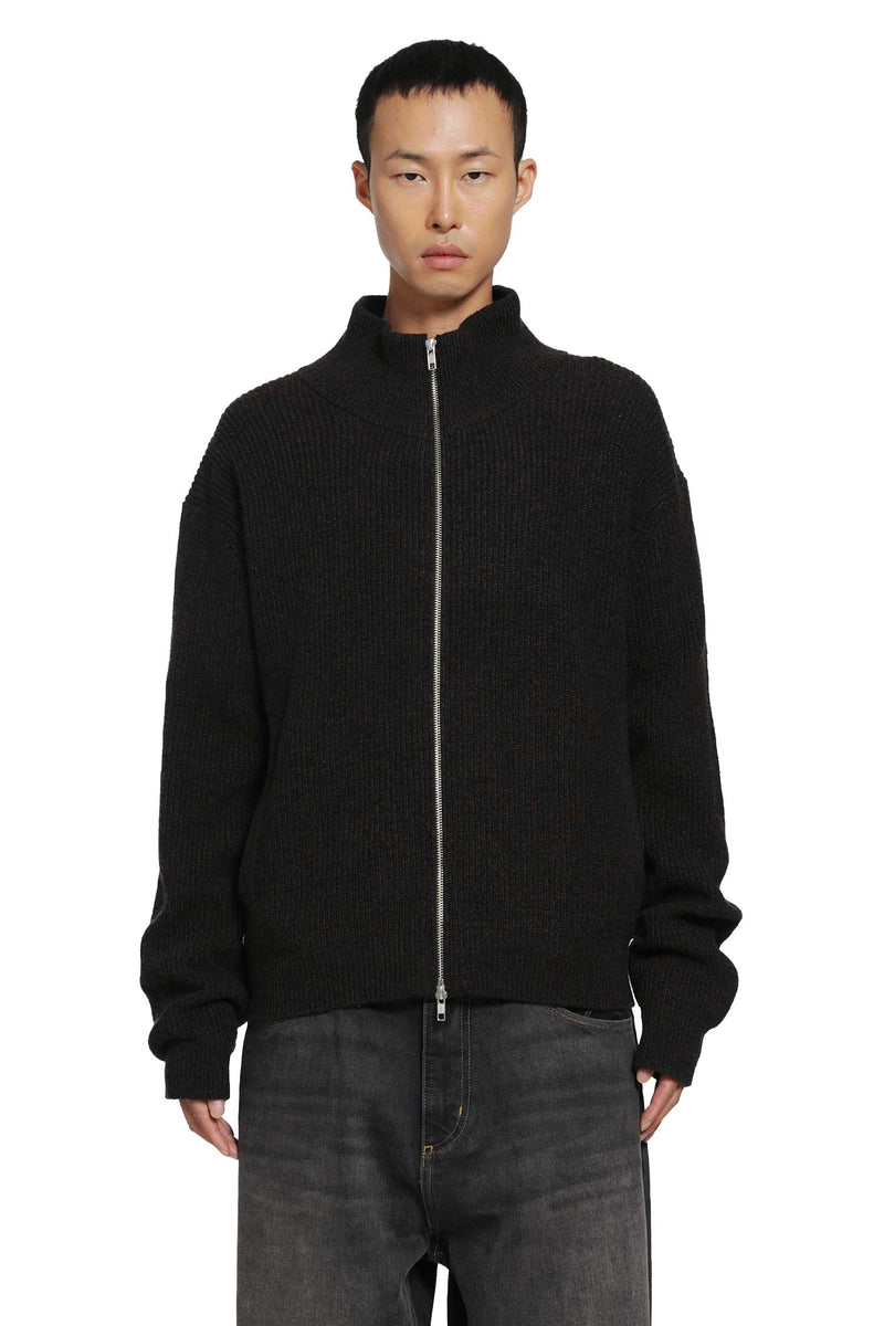 SONG FOR THE MUTE Zip Up Funnel Cardigan man