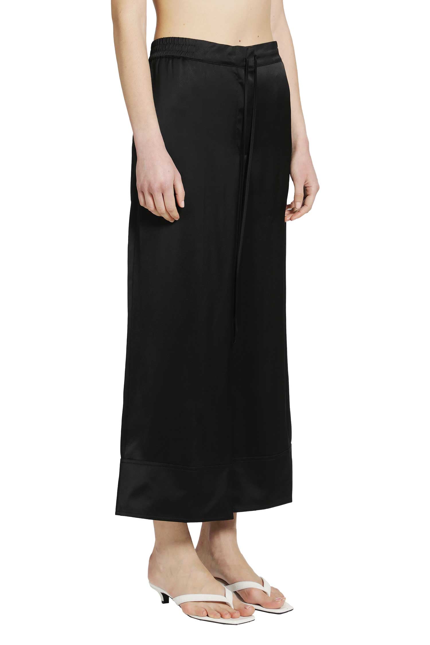 Satin Drawstring Trousers