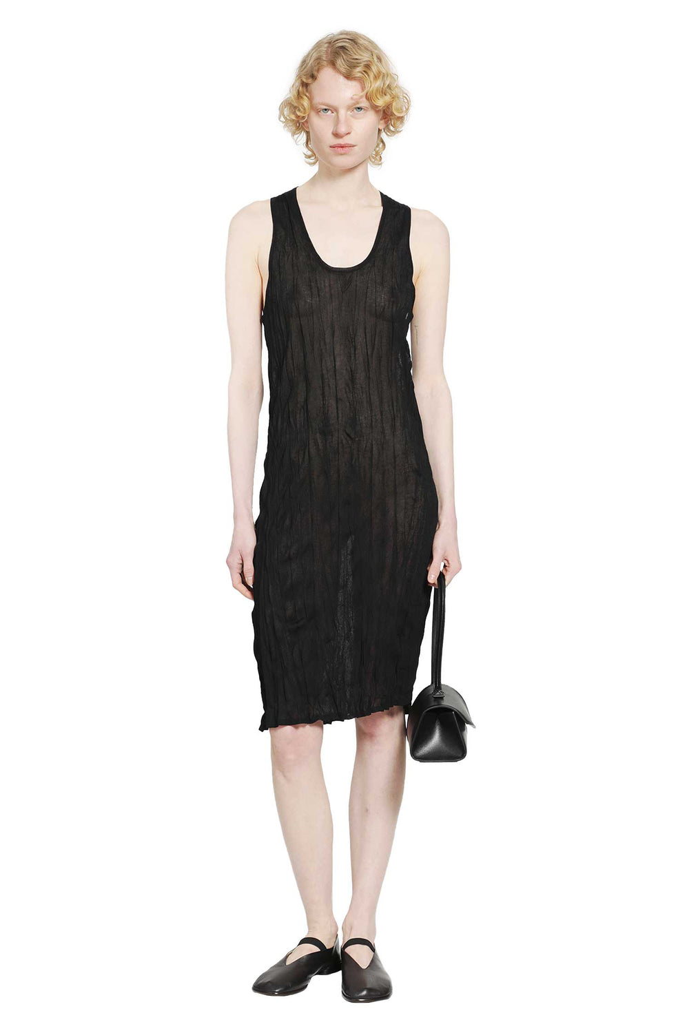 TOTEME Crinkled Knit Tank Dress woman