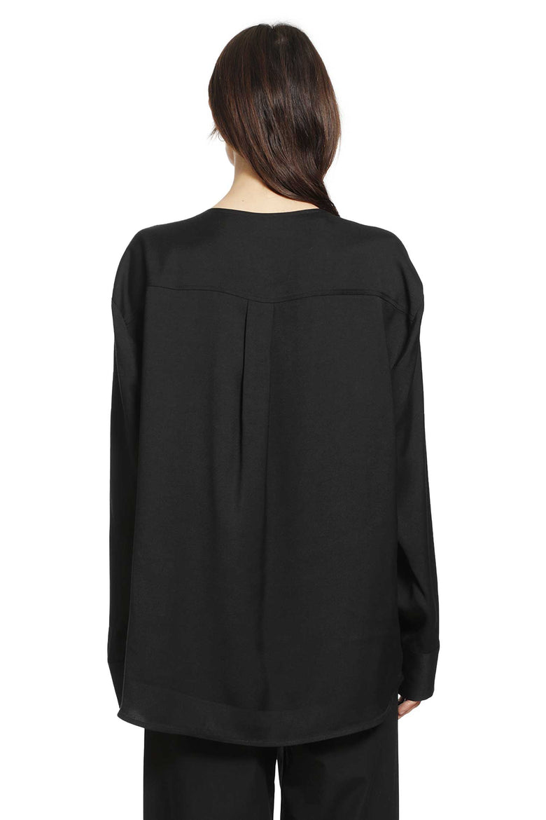 TOTEME V-Neck Tweed Blouse woman