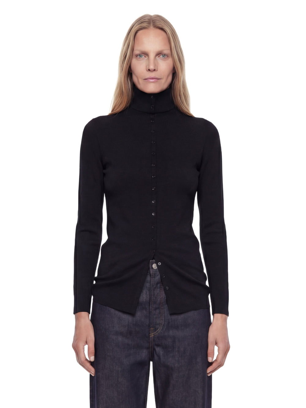 TOTEME Fitted Polo Cardigan woman