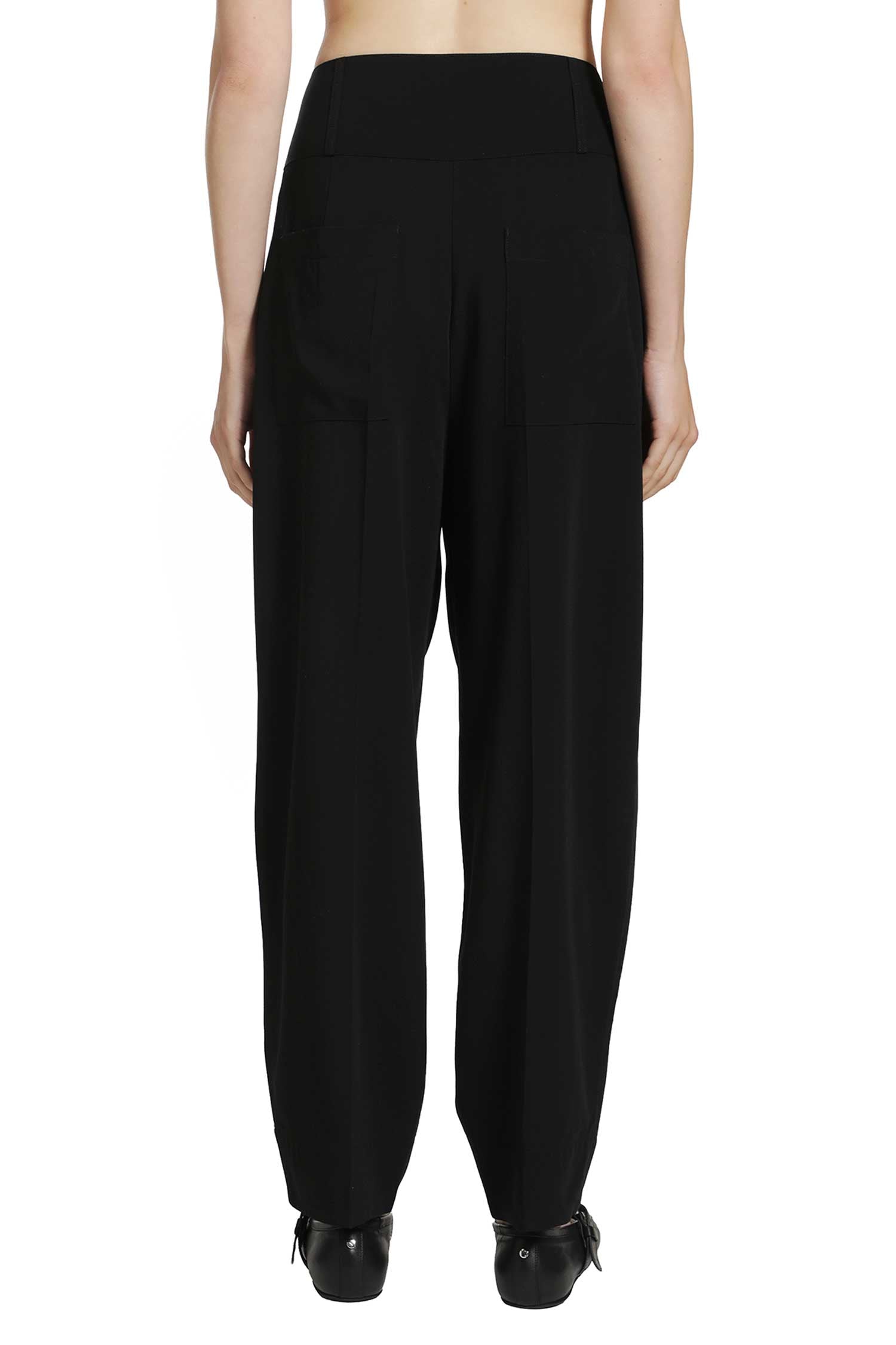 Draped Balloon Trousers