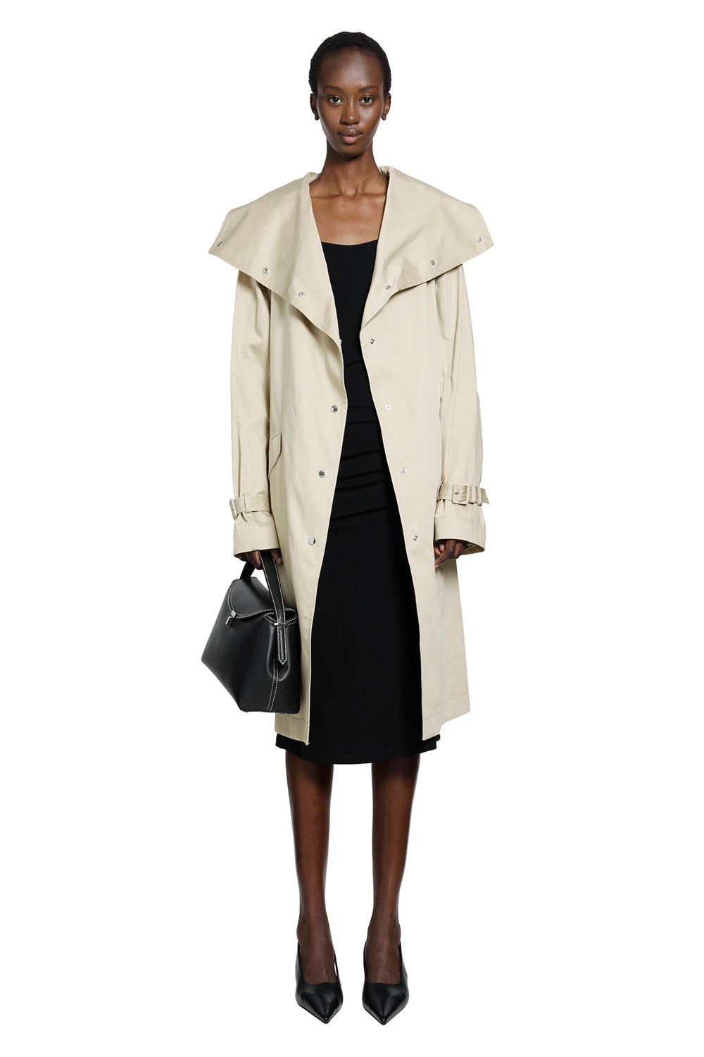 TOTEME Oversized Cotton Trench Coat woman