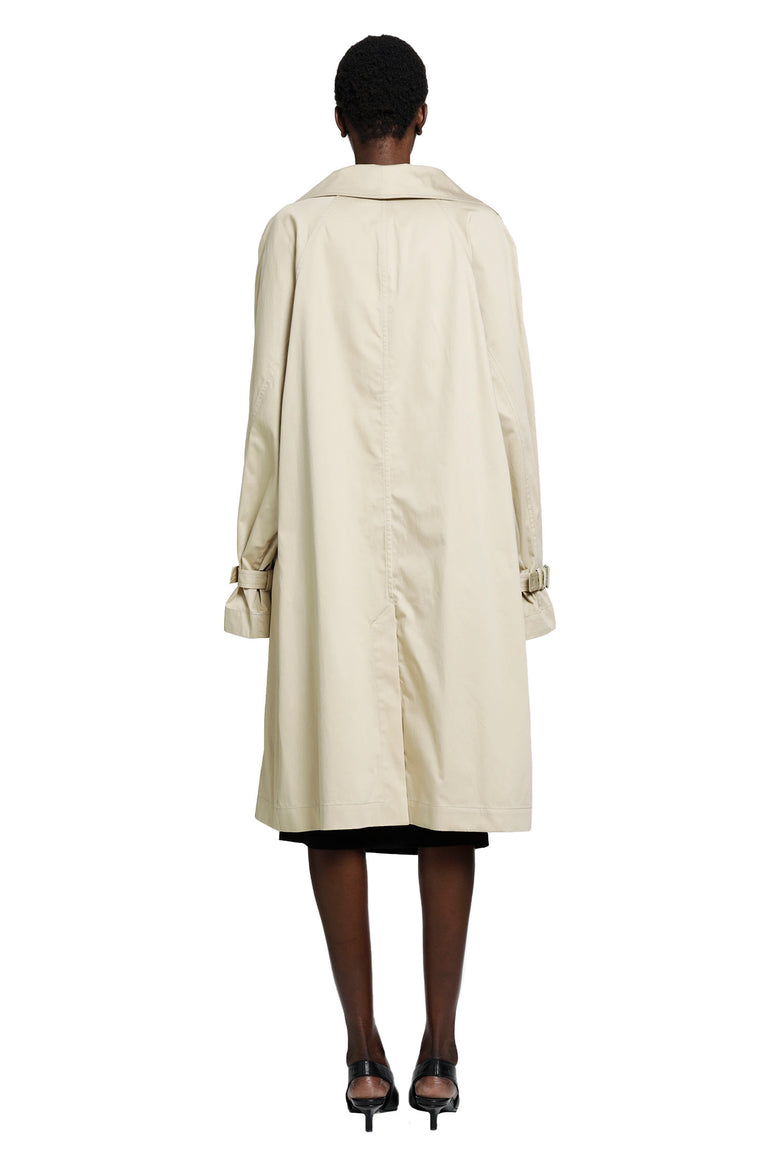 TOTEME Oversized Cotton Trench Coat woman