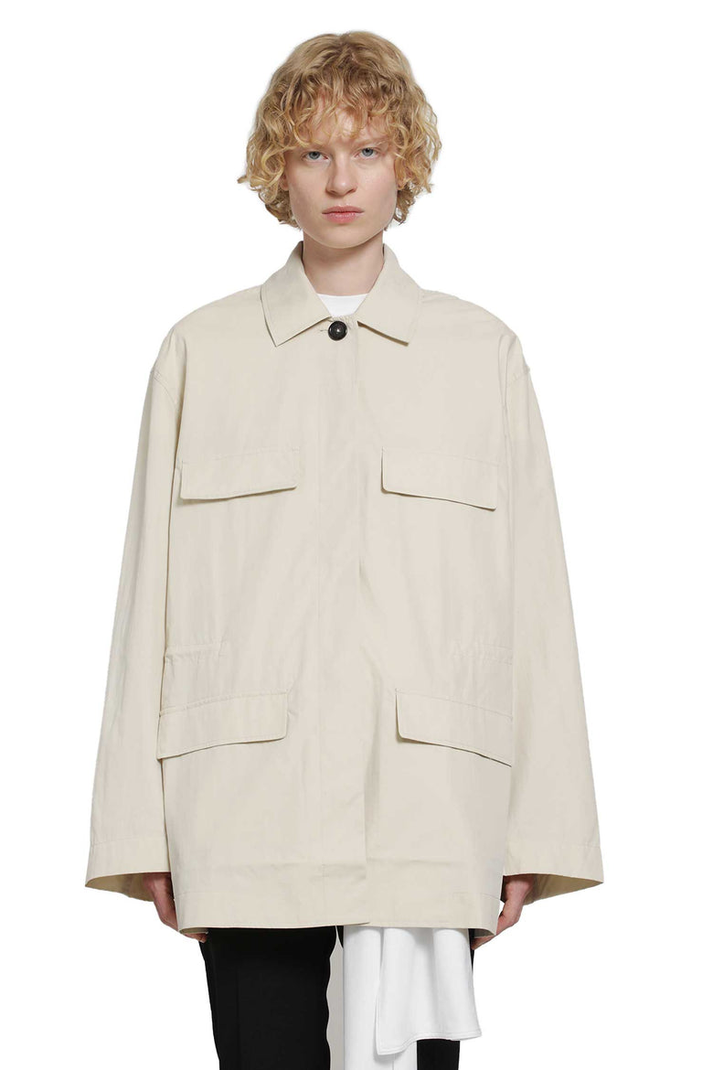 
              TOTEME Collared Drawstring Jacket woman
            