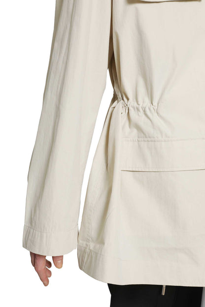Collared Drawstring Jacket