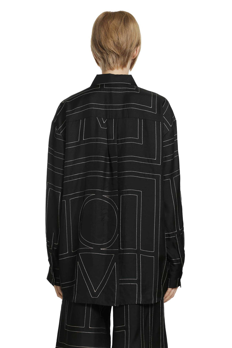 TOTEME Classic Embroidered Shirt woman