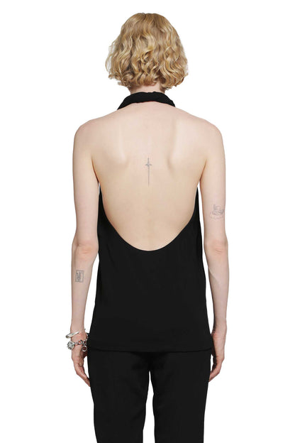 Twisted Jersey Halter Top