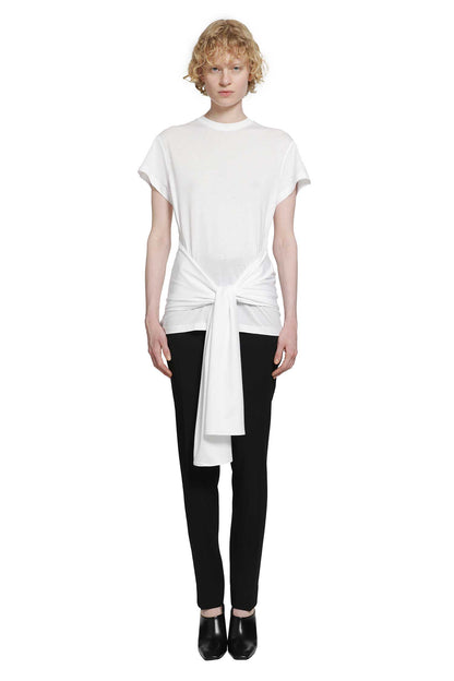 Tie-Waist Jersey Top