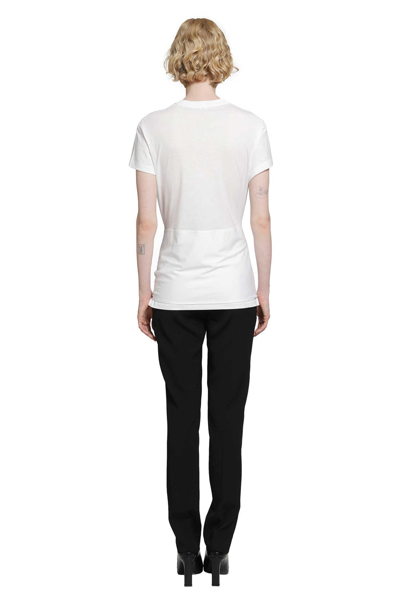 TOTEME Tie-Waist Jersey Top woman