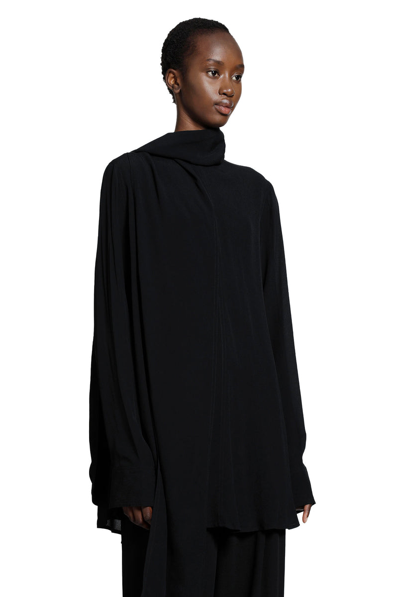 TOTEME Draped Scarf Blouse woman