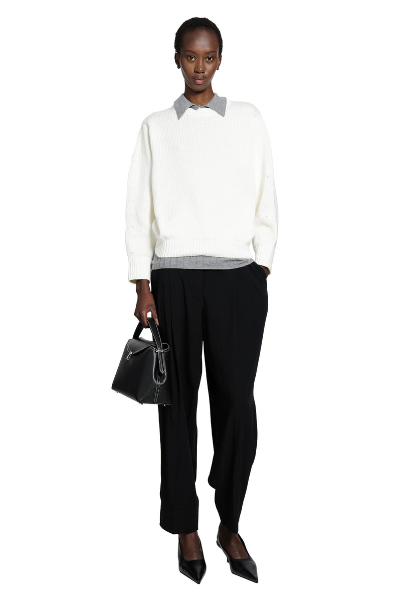TOTEME Oversized Crew Knit woman