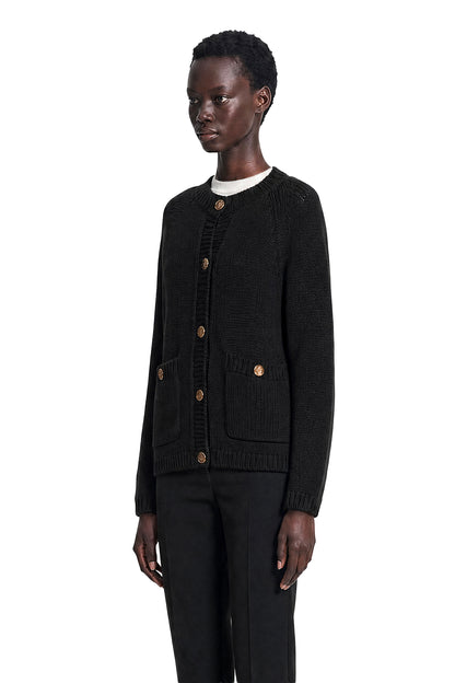 Hammered Button Cotton Cardigan