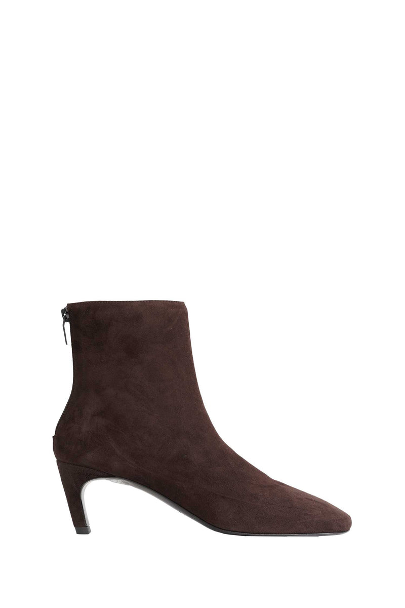 TOTEME Soft Suede Ankle Boots woman