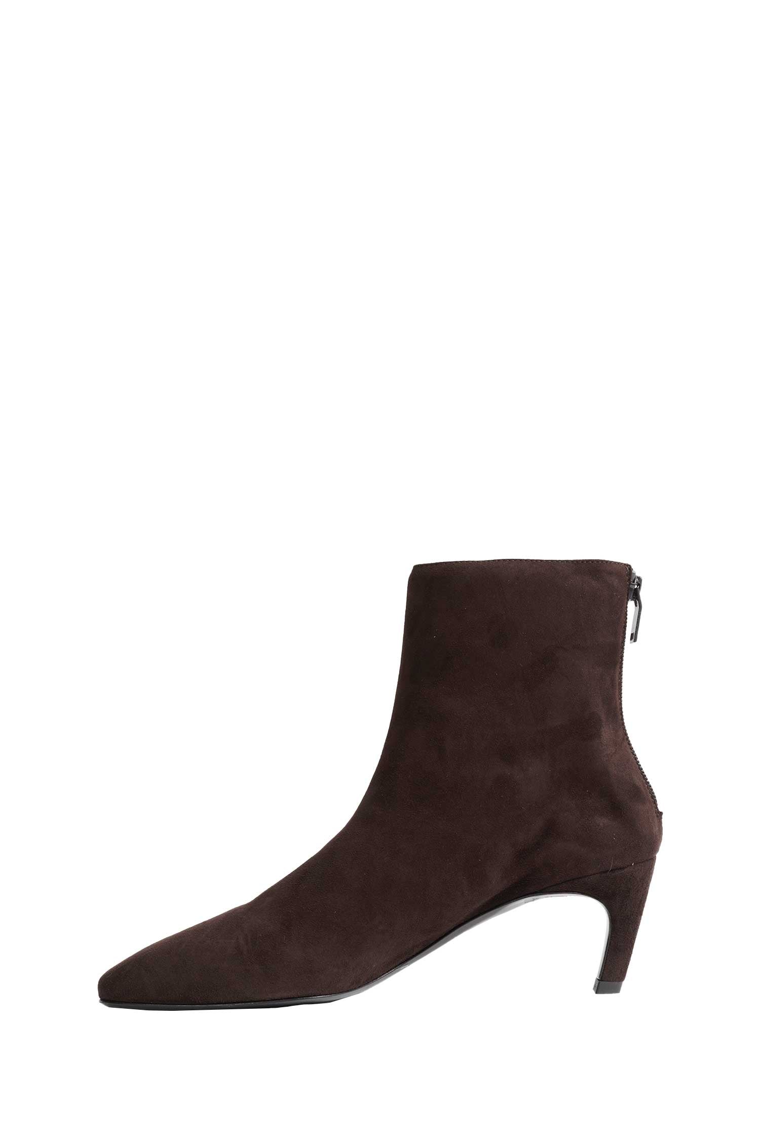 TOTEME Soft Suede Ankle Boots woman