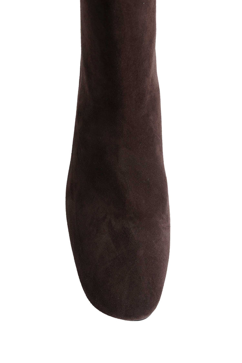 TOTEME Soft Suede Ankle Boots woman