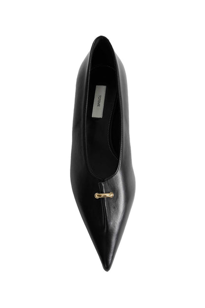 Pierced Nappa Pumps