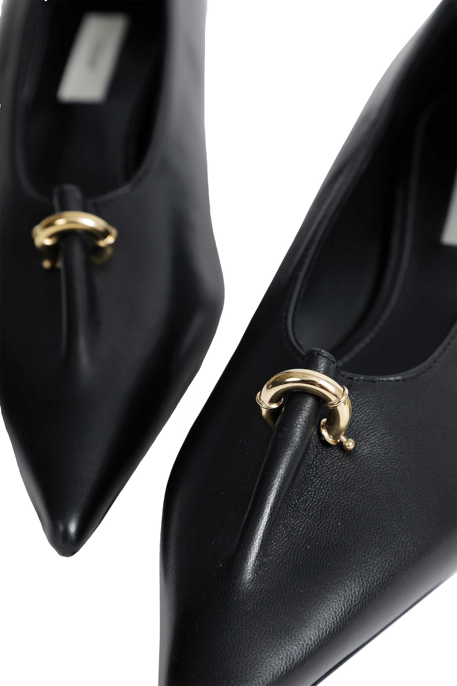 Pierced Nappa Pumps