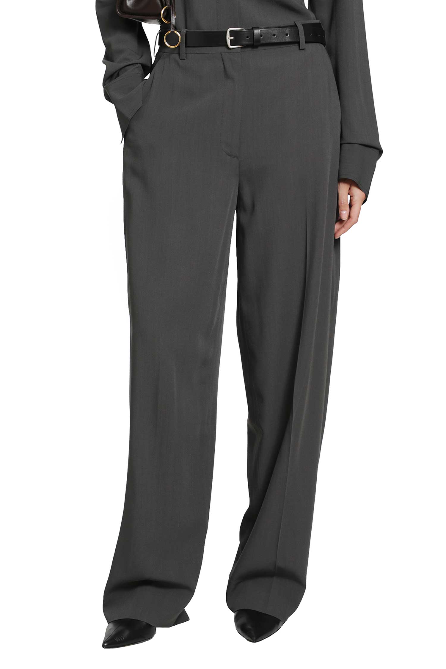 High-waist Trousers