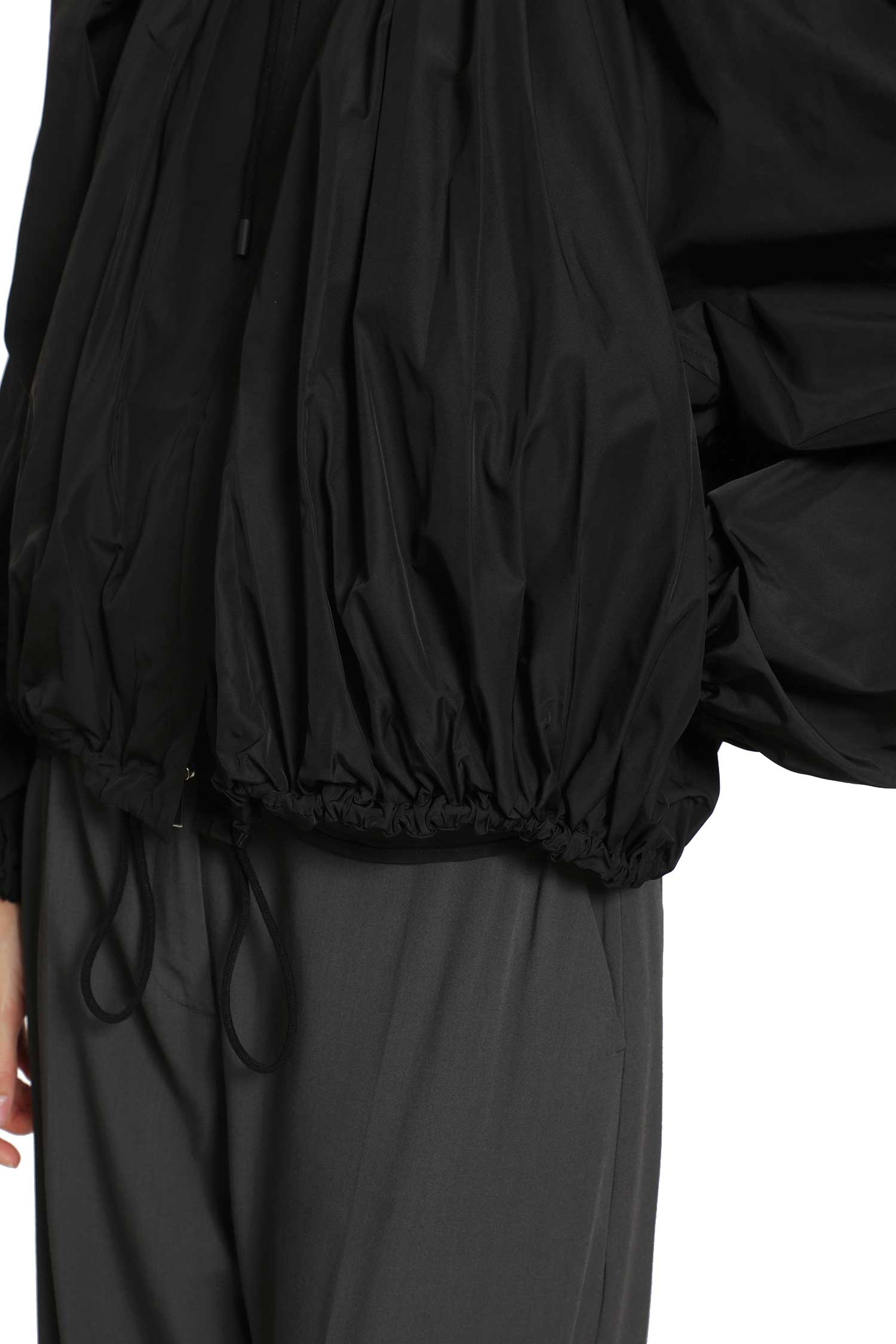 Gathered Parachute Jacket