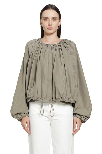 Gathered Parachute Jacket