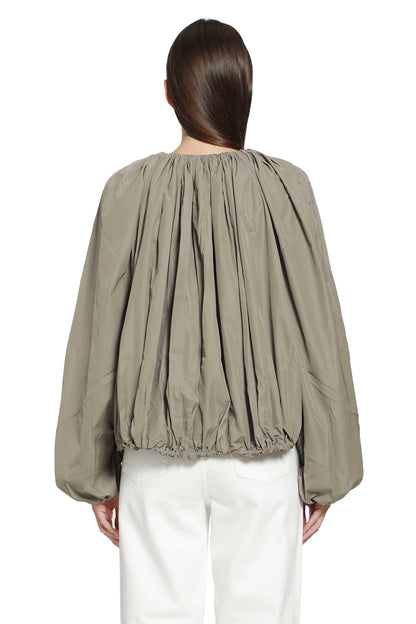 Gathered Parachute Jacket